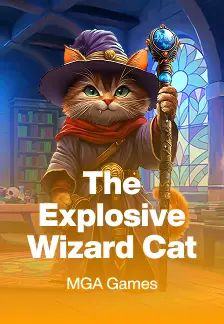 The Explosive Wizard Cat