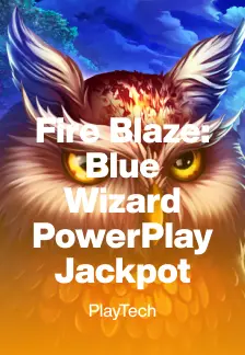 Fire Blaze: Blue Wizard PowerPlay Jackpot